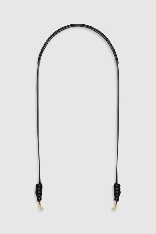 Oroton Florence Long Strap Black Women Bag Straps