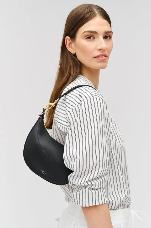 Oroton Florence Small Shoulder Bag Black Women Shoulder Oroton Florence Small Shoulder Bag Black Women Shoulder