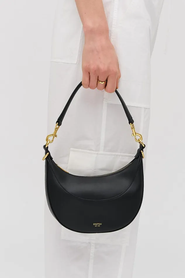 Oroton Florence Small Shoulder Bag Black Women Shoulder Oroton Florence Small Shoulder Bag Black Women Shoulder
