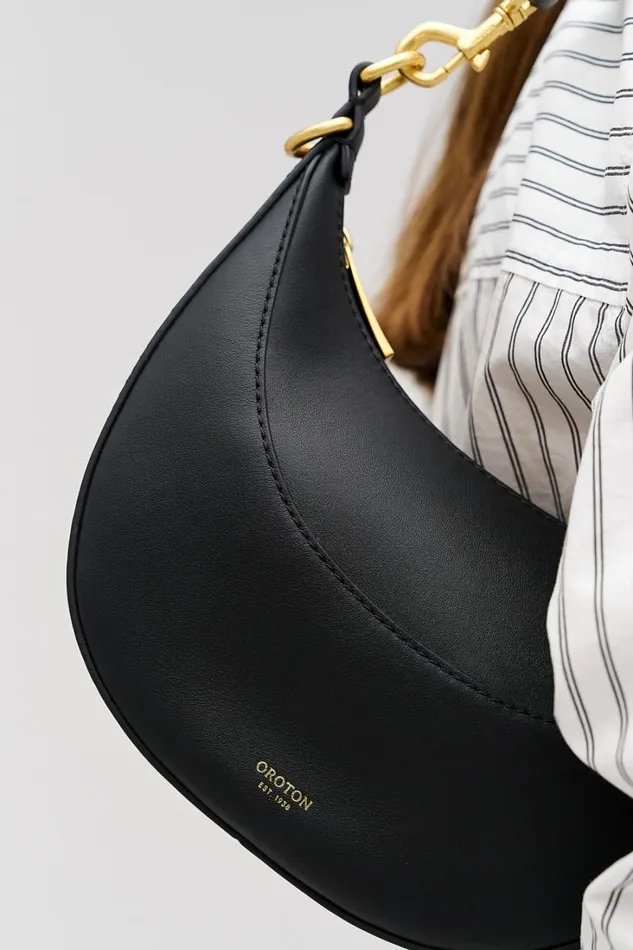 Oroton Florence Small Shoulder Bag Black Women Shoulder Oroton Florence Small Shoulder Bag Black Women Shoulder