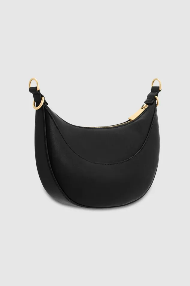 Oroton Florence Small Shoulder Bag Black Women Shoulder Oroton Florence Small Shoulder Bag Black Women Shoulder