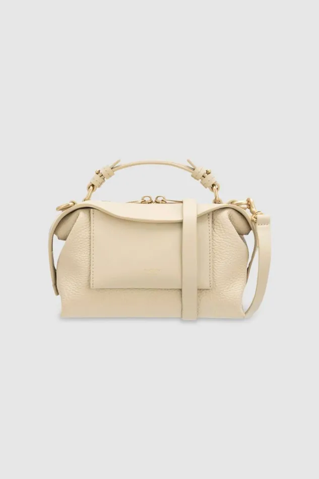 Oroton Mica Mini Bowler Cashew Women Mini Bags