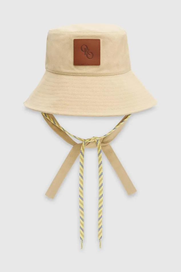 Oroton Nell Bucket Hat Wheat Women Hats