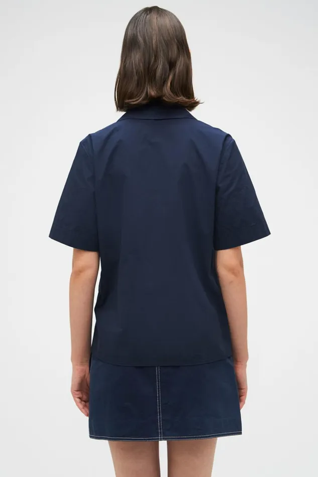 Oroton Posy Ruffle Camp Shirt North Sea Women Tops Oroton Posy Ruffle Camp Shirt North Sea Women Tops