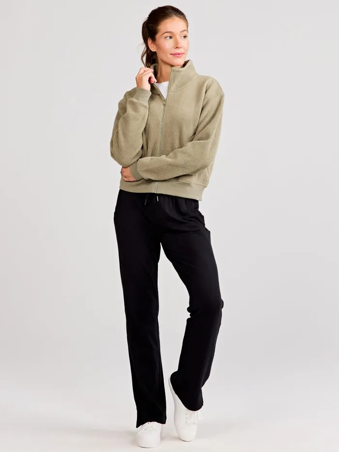 Outerwear Women Tasc Performance Chamonix Sherpa Bomber Jacket