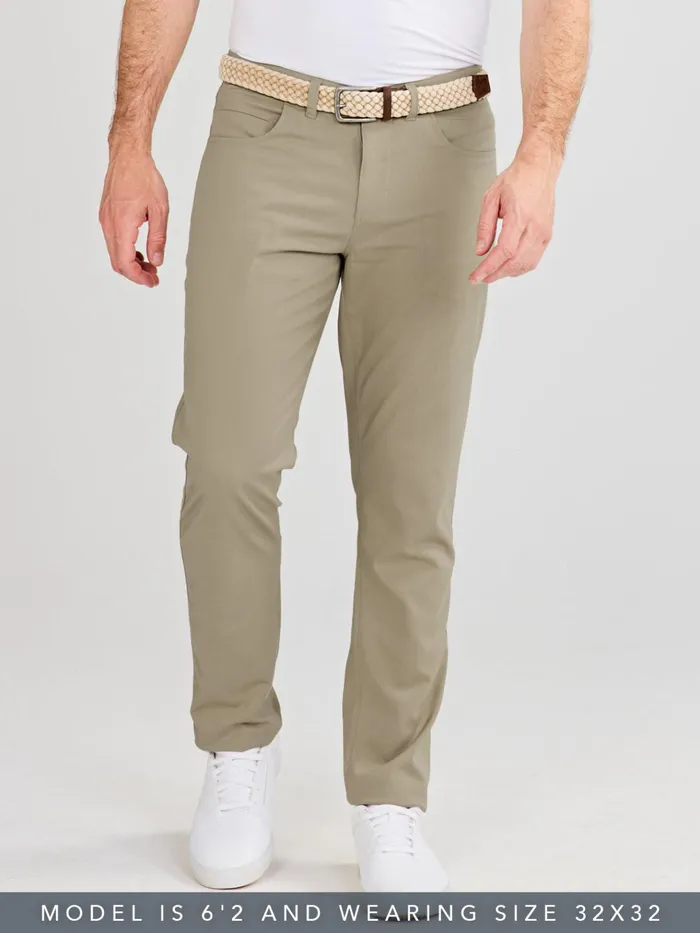 Pants Men Tasc Performance Motion Pant Straight Fit 8211 MidKhaki