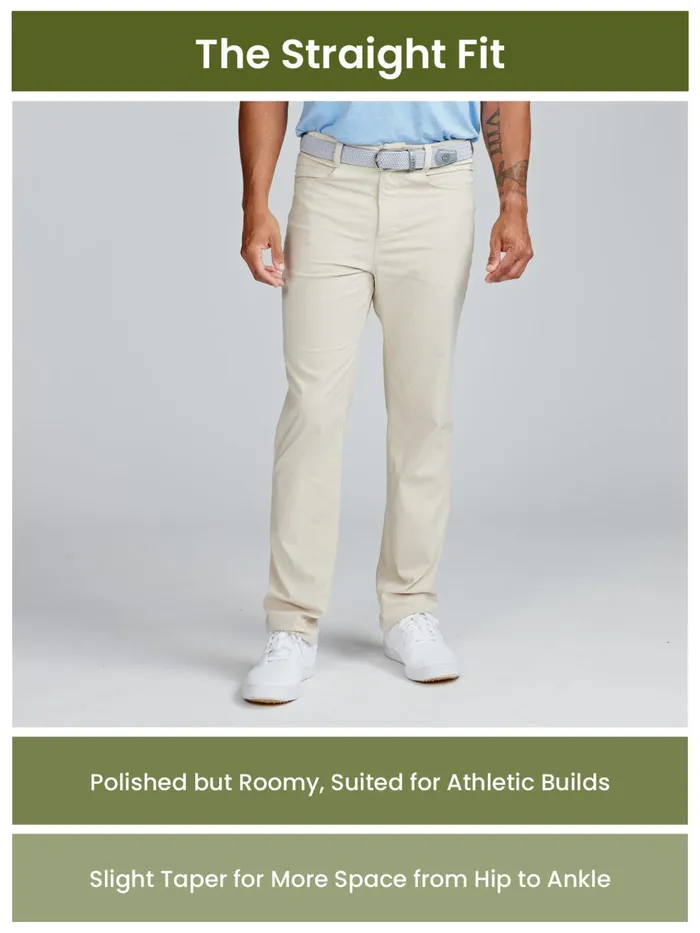Pants Men Tasc Performance Motion Pant Straight Fit 8211 MidKhaki