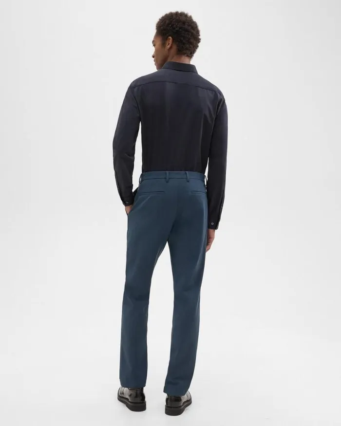 Pants Men Theory Zaine Pant In Precision Ponte Deep Sea Blue Pants Men Theory Zaine Pant In Precision Ponte Deep Sea Blue