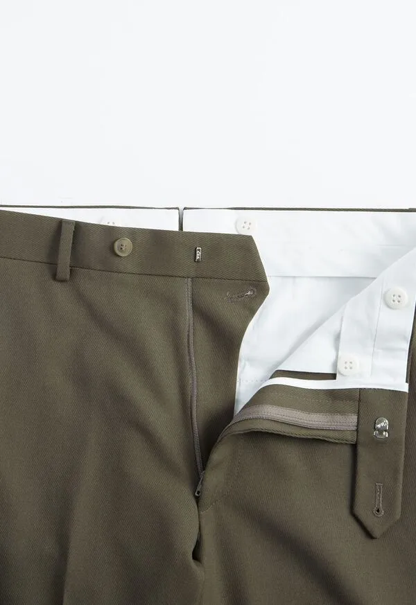 Pants Paulstuart Mens Wool Twill James Dress Trouser Dark Green Pants Paulstuart Mens Wool Twill James Dress Trouser Dark Green