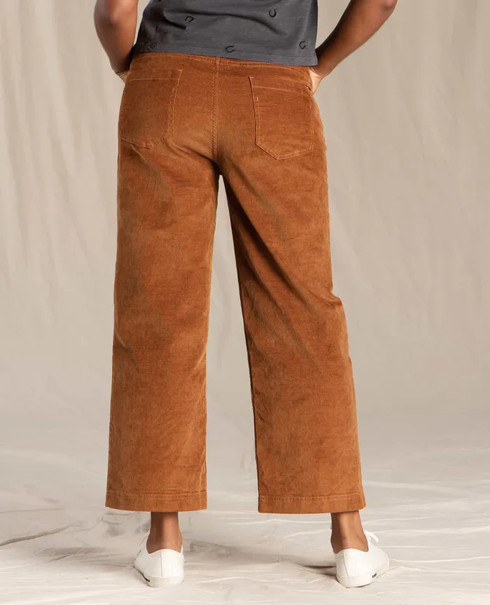 Pants Women8217s Karuna Cord Wide Leg Pant Brown Sugar 8211 ToadandCo Women8217s