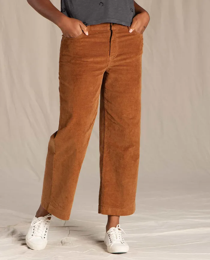 Pants Women8217s Karuna Cord Wide Leg Pant Brown Sugar 8211 ToadandCo Women8217s