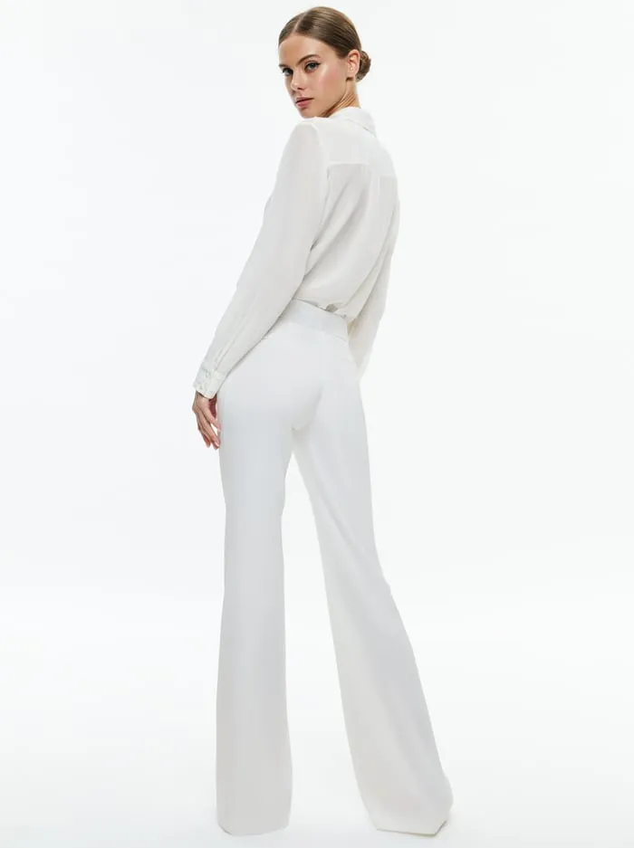 Pants Women Alice Olivia Andrew Pant Off White