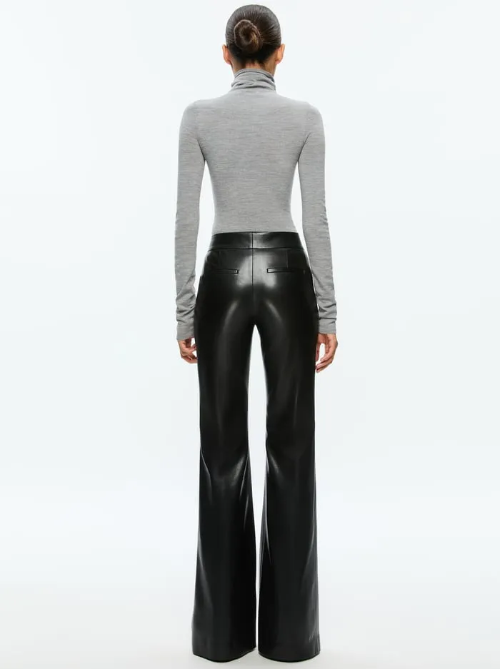 Pants Women Alice Olivia Andrew Vegan Pant Black
