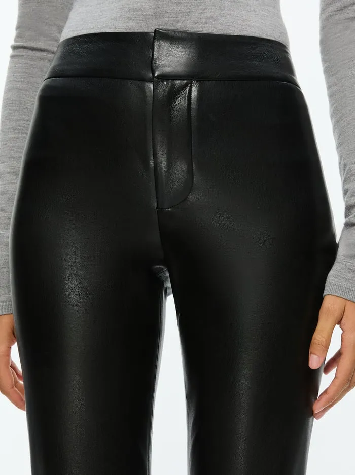Pants Women Alice Olivia Andrew Vegan Pant Black