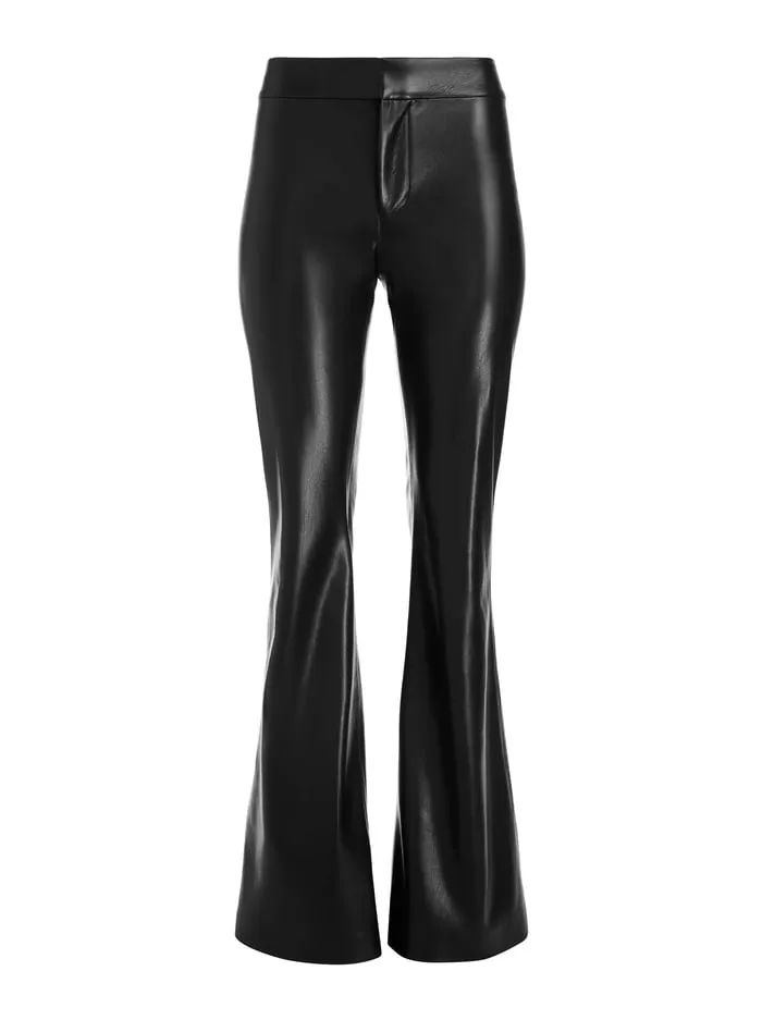 Pants Women Alice Olivia Andrew Vegan Pant Black