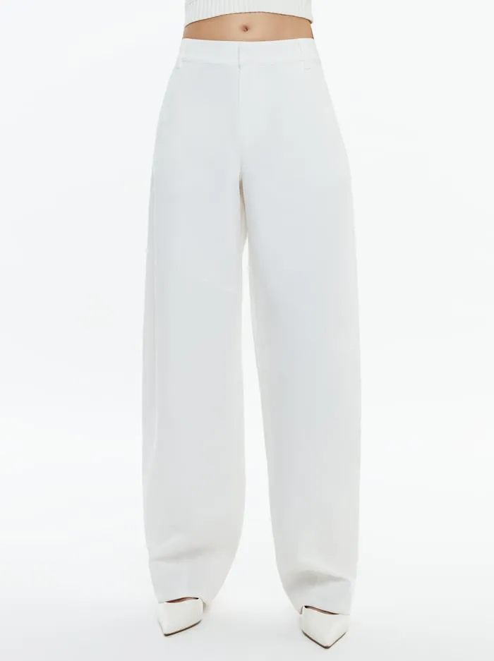 Pants Women Alice Olivia Porter Balloon Trouser Off White