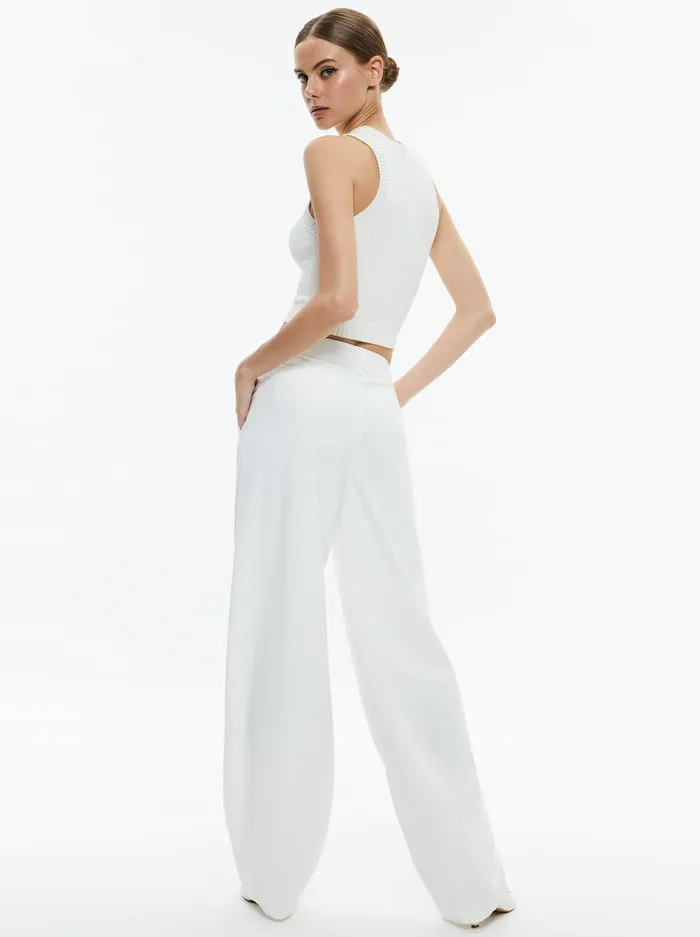 Pants Women Alice Olivia Porter Balloon Trouser Off White
