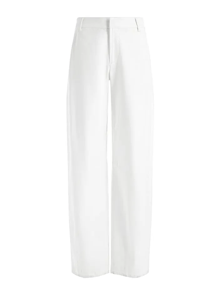 Pants Women Alice Olivia Porter Balloon Trouser Off White