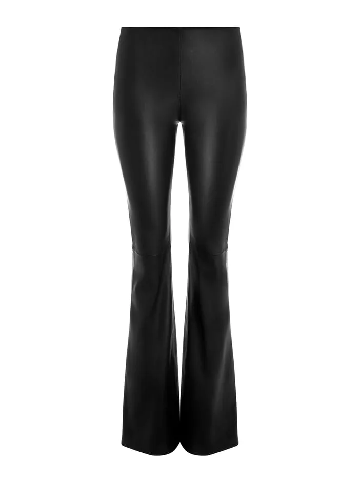 Pants Women Alice Olivia Rmp Leather Pant Black
