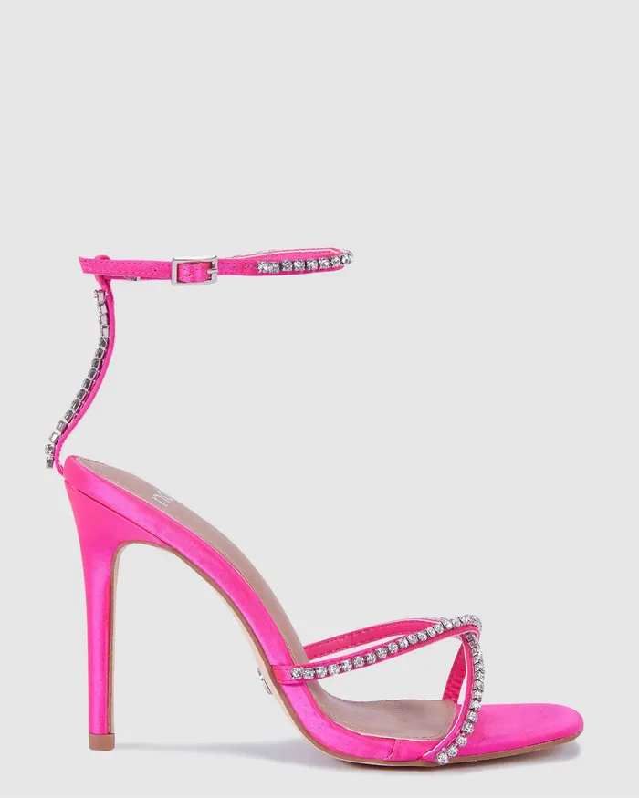 Party PROMISE MAGENTA SATIN NOVO Shoes Women