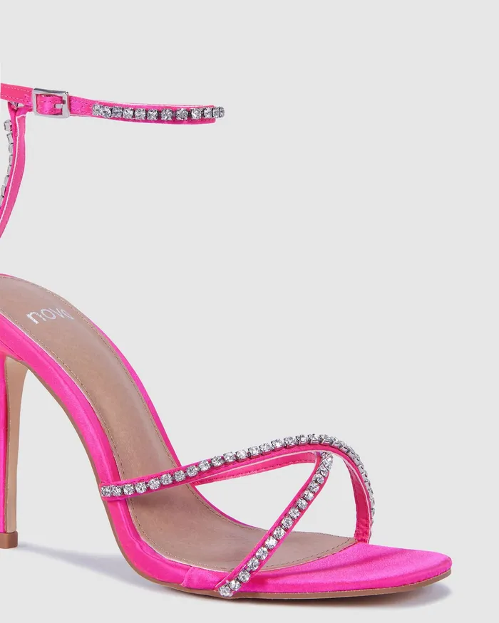 Party PROMISE MAGENTA SATIN NOVO Shoes Women