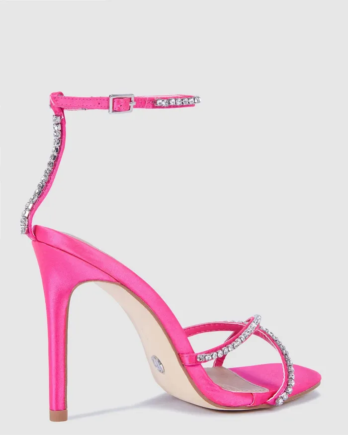 Party PROMISE MAGENTA SATIN NOVO Shoes Women
