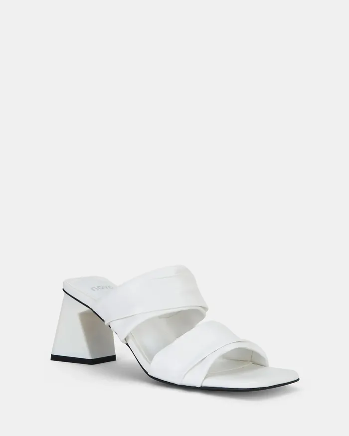 Party YESTERDAY WHITE Open Toe Heels NOVO Shoes Women
