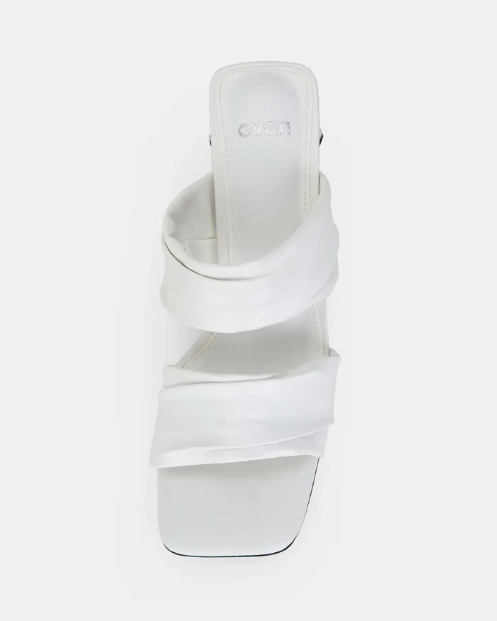 Party YESTERDAY WHITE Open Toe Heels NOVO Shoes Women