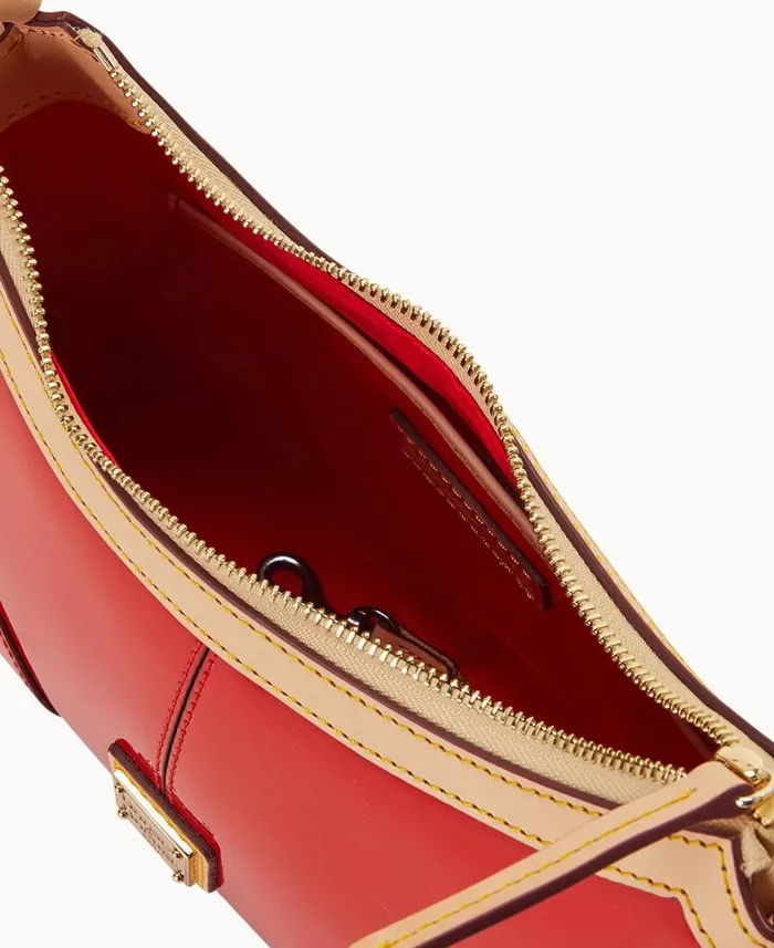 Patent Baguette Red Woman Dooney and Bourke Shoulder Bags Patent Baguette Red Woman Dooney and Bourke Shoulder Bags