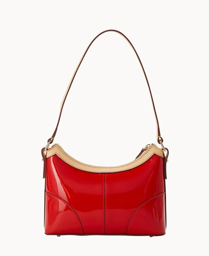 Patent Baguette Red Woman Dooney and Bourke Shoulder Bags Patent Baguette Red Woman Dooney and Bourke Shoulder Bags