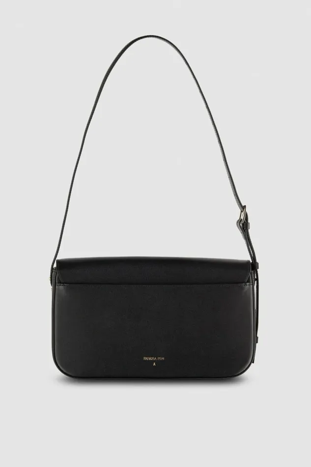 Patrizia Pepe Crossbodys Leather Bag With Shoulder Strap Black 8211 Women