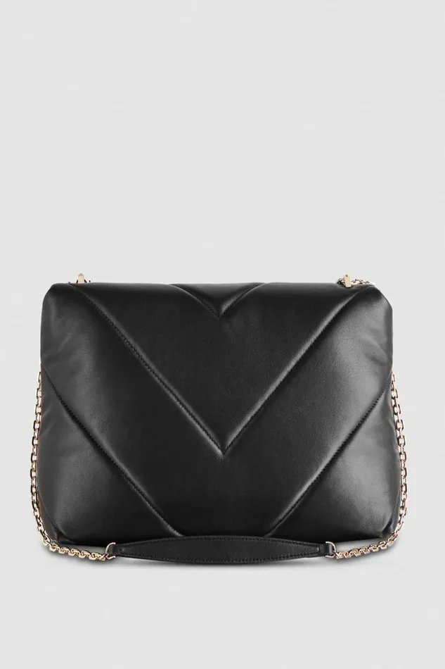 Patrizia Pepe Crossbodys Padded Fly Crossbody Bag Black 8211 Women