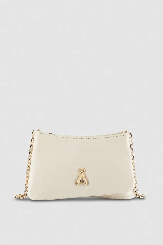 Patrizia Pepe Crossbodys ThreeCompartment Bag With Handles White 8211 Women
