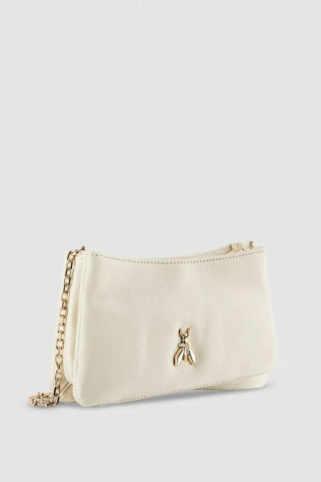 Patrizia Pepe Crossbodys ThreeCompartment Bag With Handles White 8211 Women
