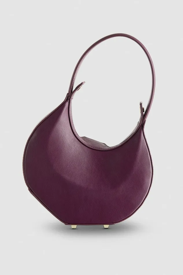 Patrizia Pepe Handbags Small Hobo Bangle Bag Purple 8211 Women