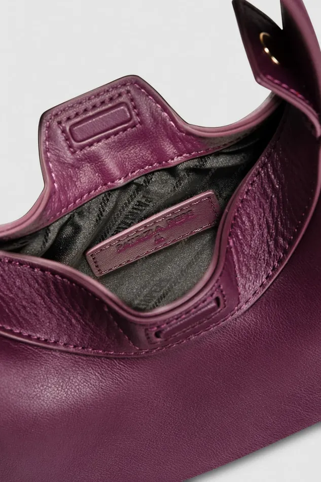 Patrizia Pepe Handbags Small Hobo Bangle Bag Purple 8211 Women