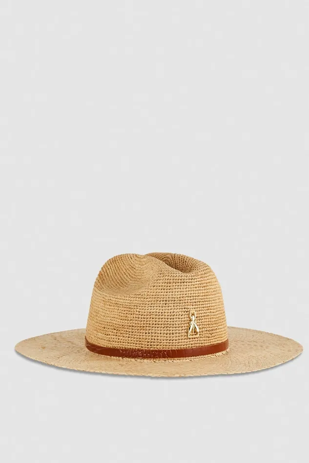Patrizia Pepe Hats And Gloves Cowboy Hat With Leather Strap White 8211 Women