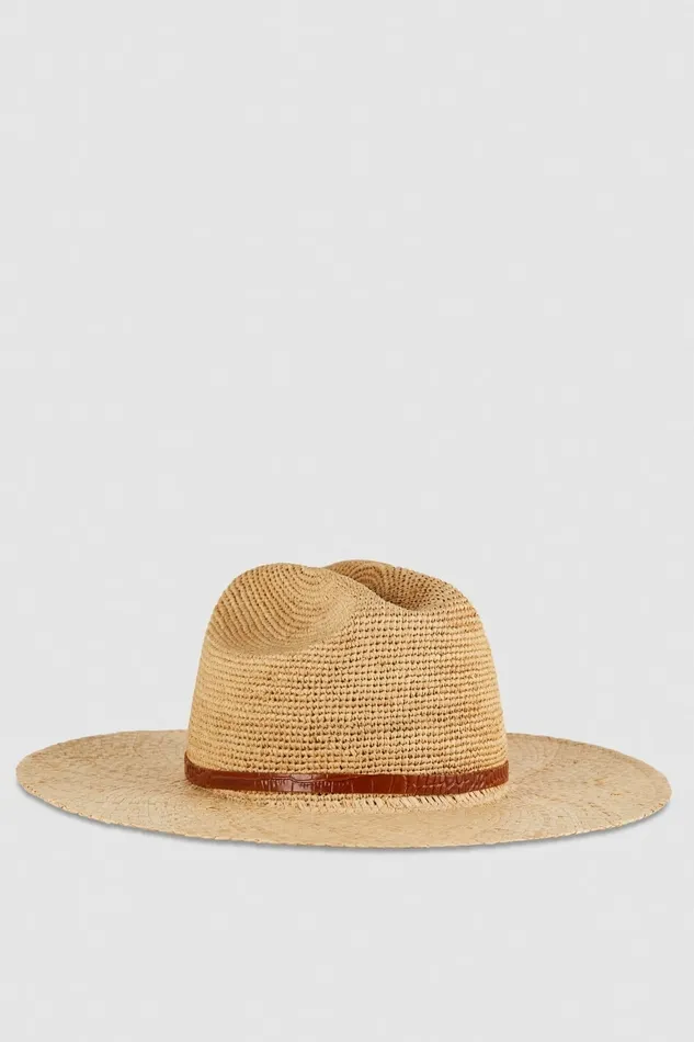 Patrizia Pepe Hats And Gloves Cowboy Hat With Leather Strap White 8211 Women