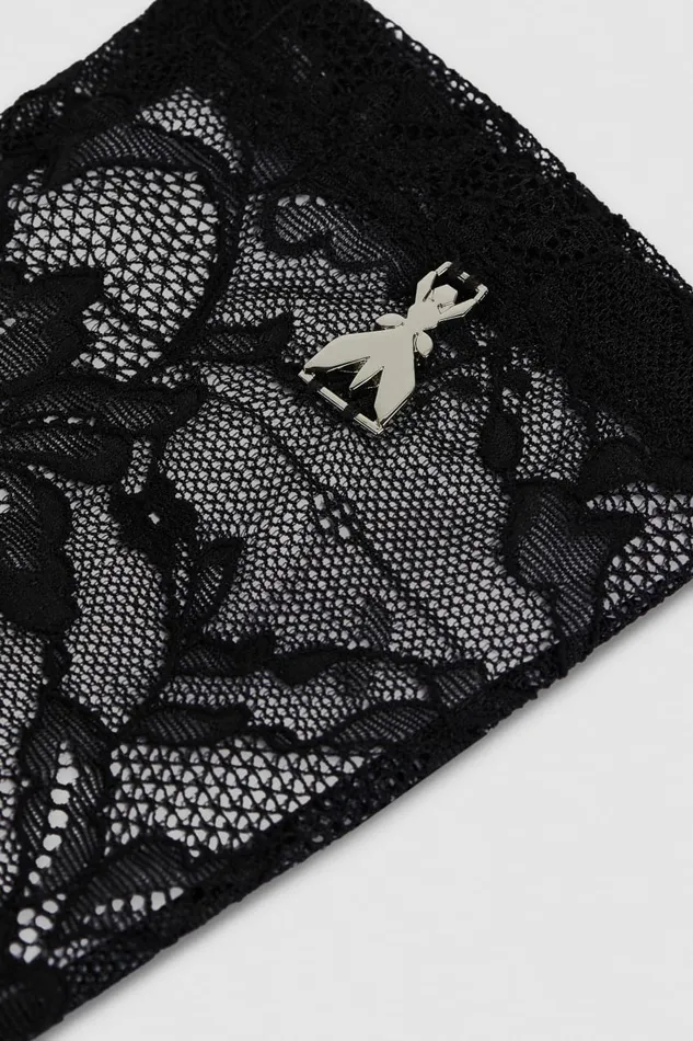 Patrizia Pepe Hats And Gloves Long Stretch Lace Gloves Black 8211 Women