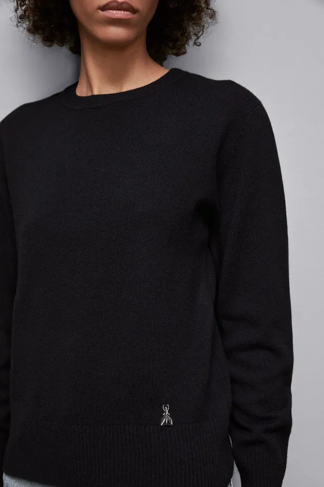 Patrizia Pepe Knitwear Cashmere Jumper Black 8211 Women