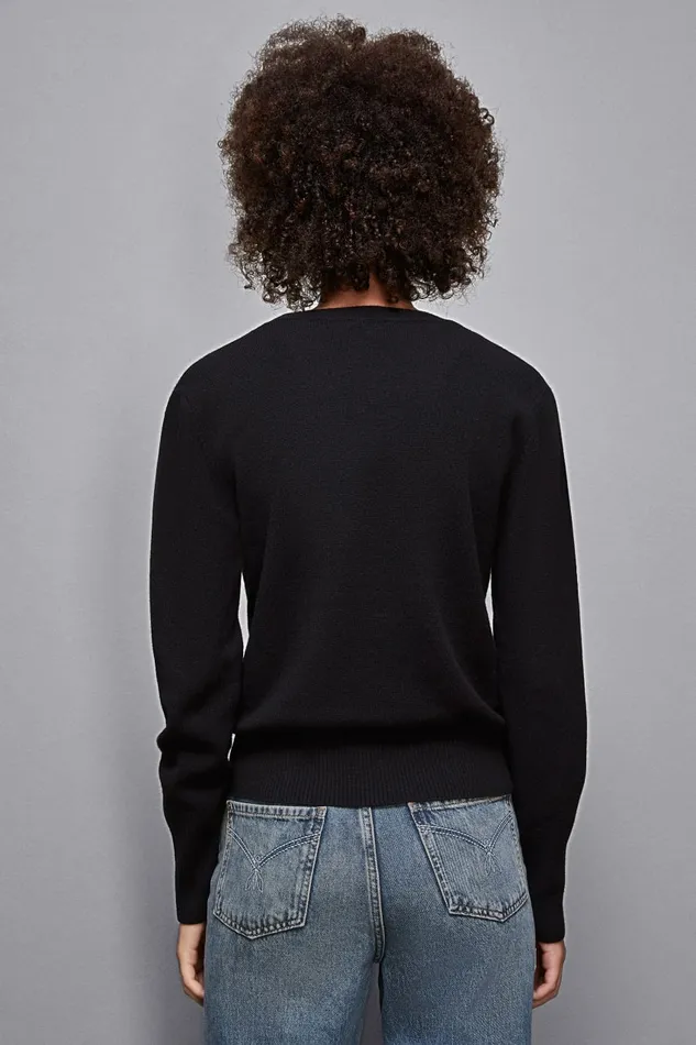 Patrizia Pepe Knitwear Cashmere Jumper Black 8211 Women