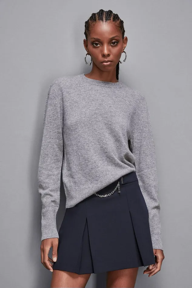 Patrizia Pepe Knitwear Cashmere Jumper Grey 8211 Women