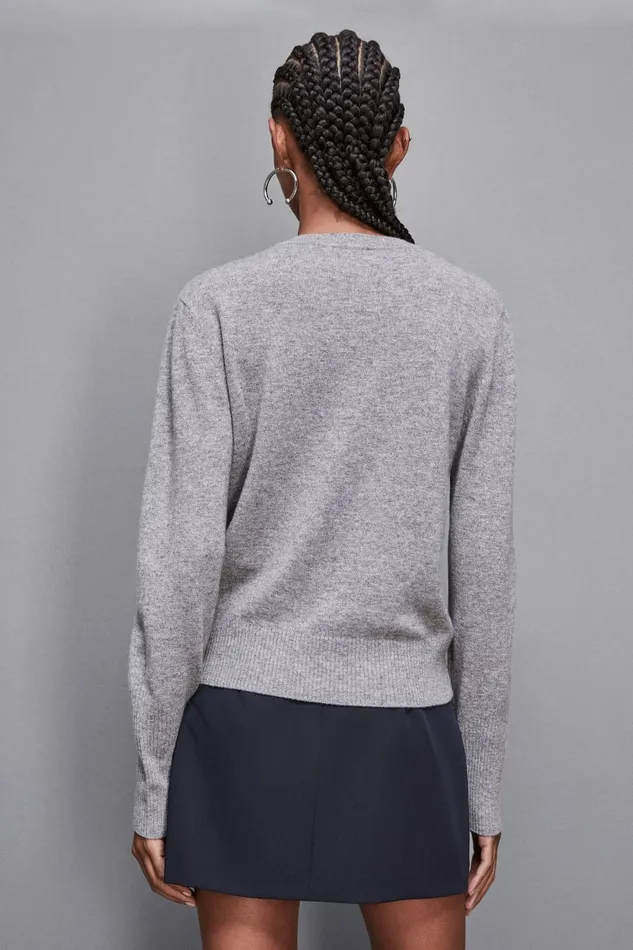 Patrizia Pepe Knitwear Cashmere Jumper Grey 8211 Women
