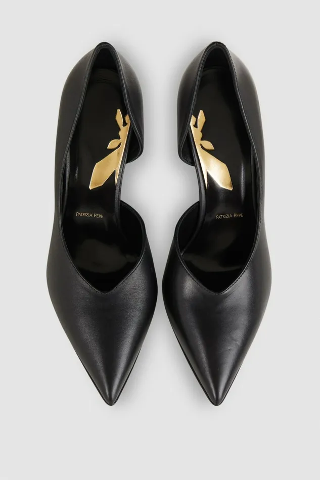 Patrizia Pepe Pumps Smooth Leather Pumps Black 8211 Women