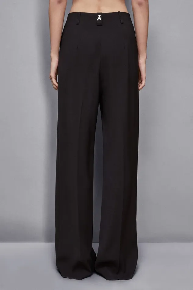Patrizia Pepe Tailleur Essential Palazzo Pants Black 8211 Women