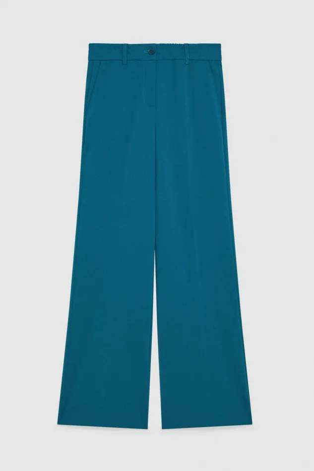 Patrizia Pepe Tailleur LowWaisted Palazzo Fit Pants Green 8211 Women