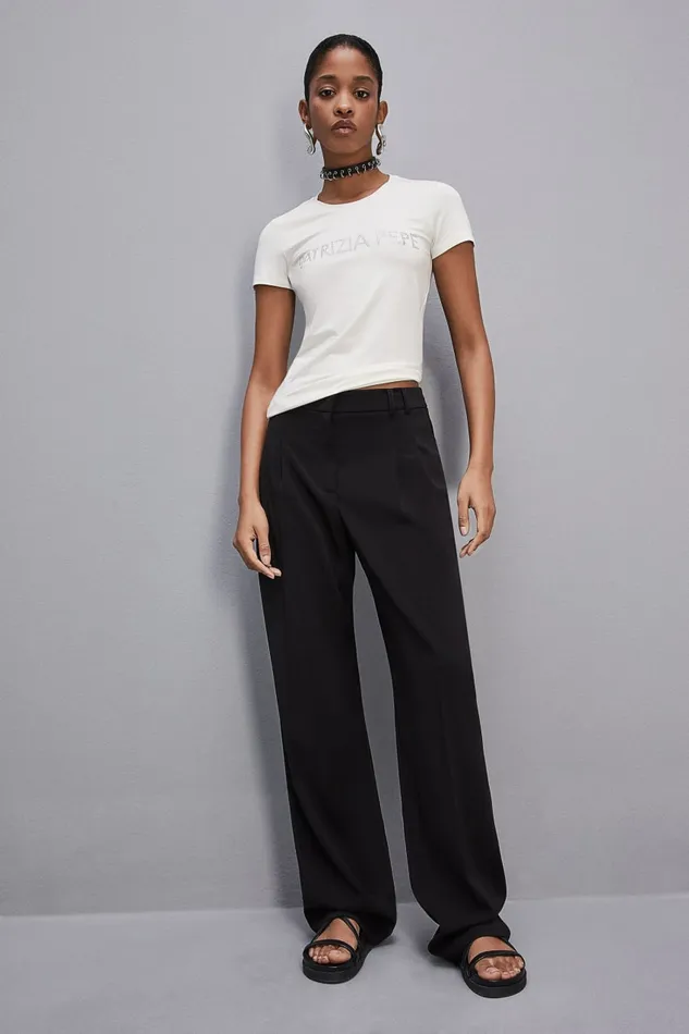 Patrizia Pepe Tops Essential TShirt White 8211 Women