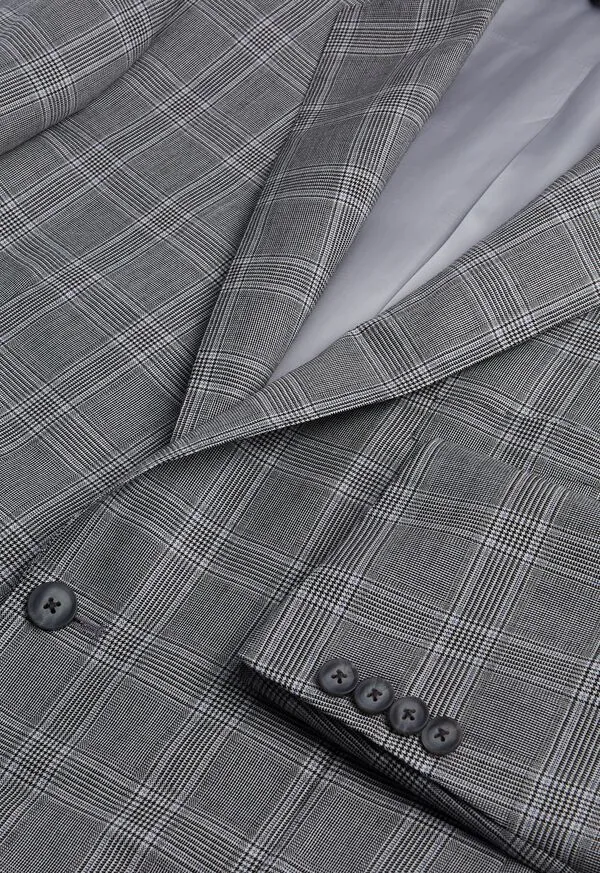 Paulstuart Glen Plaid Cashmere Paul Jacket BlackWhiteNavy Mens Blazers and Jackets Paulstuart Glen Plaid Cashmere Paul Jacket BlackWhiteNavy Mens Blazers and Jackets