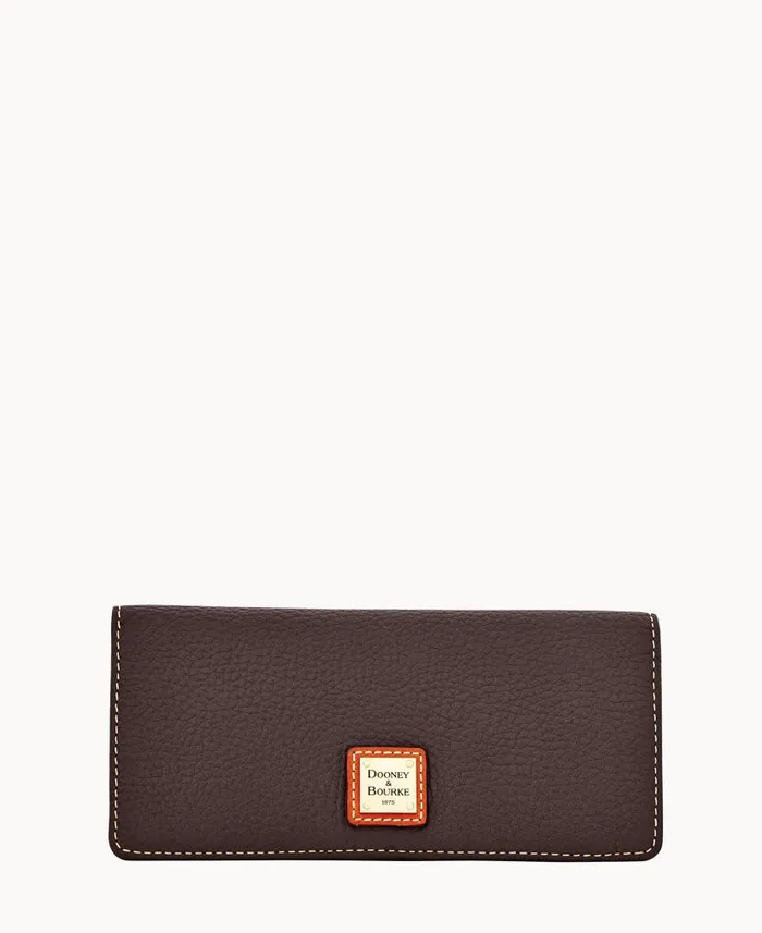 Pebble Grain Slim Wallet ManWoman Dooney and Bourke Wallets