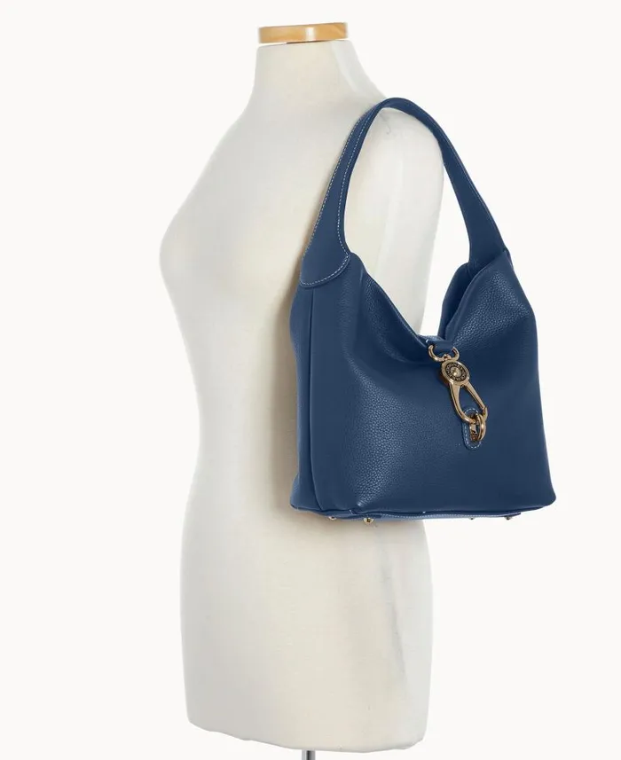 Pebble Grain Small Logo Lock Sac Jeans Woman Dooney and Bourke Shoulder Bags Pebble Grain Small Logo Lock Sac Jeans Woman Dooney and Bourke Shoulder Bags